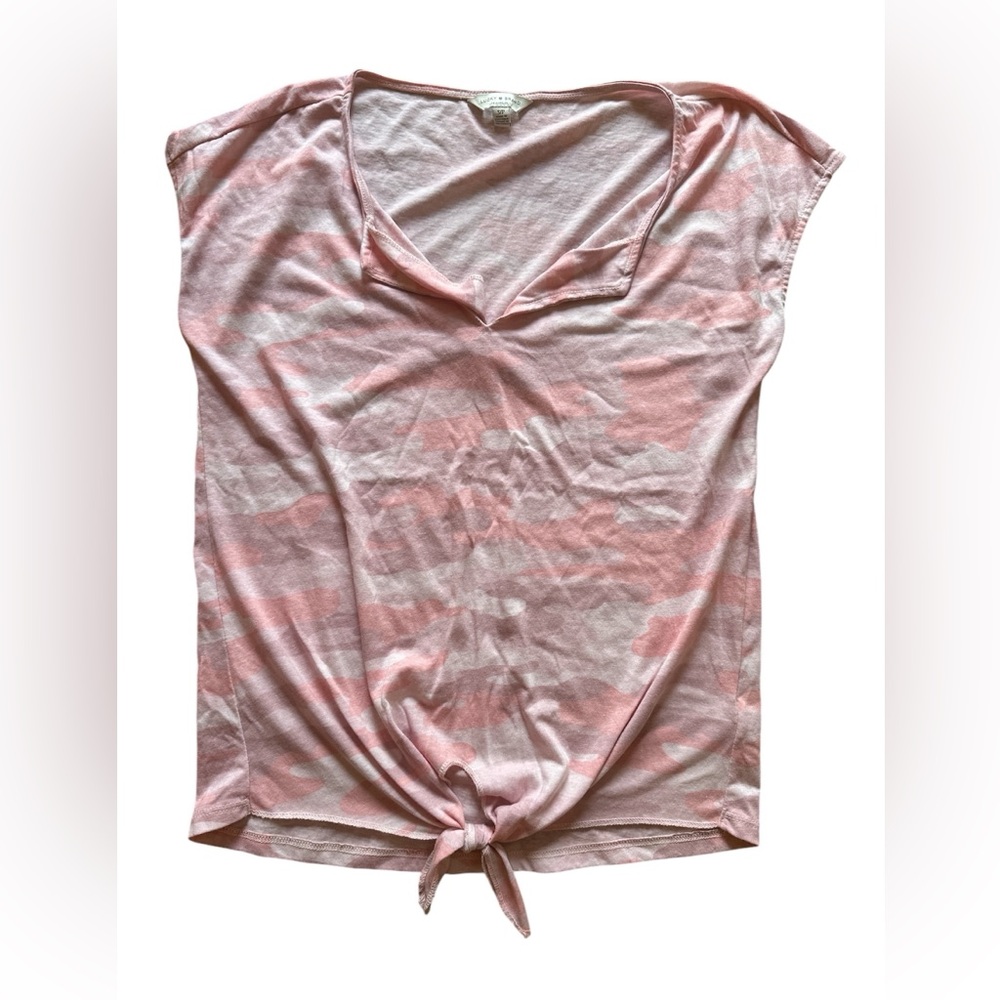 BNWT Lucky brand pink camo tee